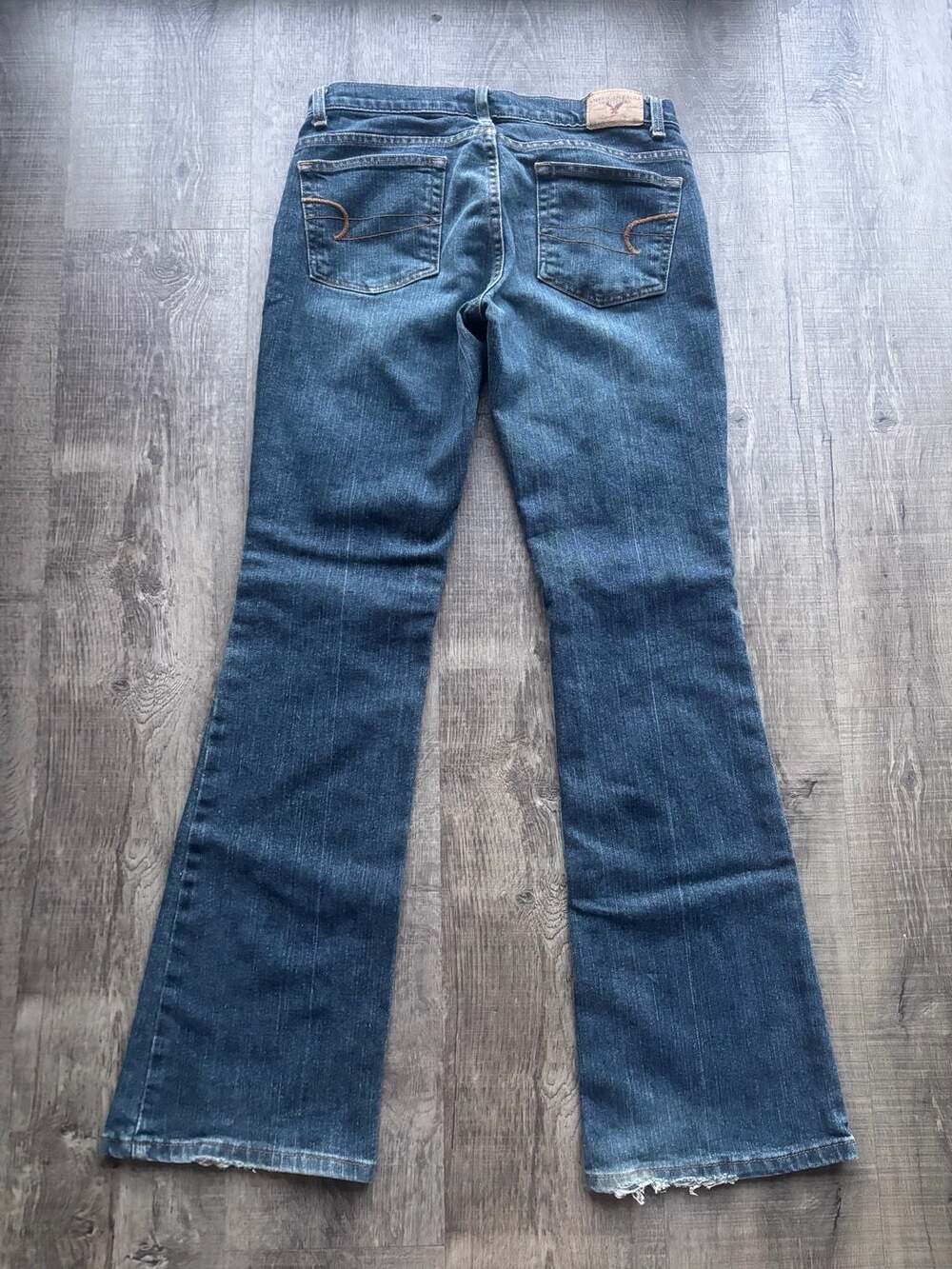 American Eagle Outfitters Bootcut Jeans Dark Wash Stretch Denim